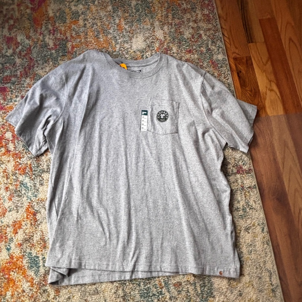 Gray Men's Carhartt Shirt